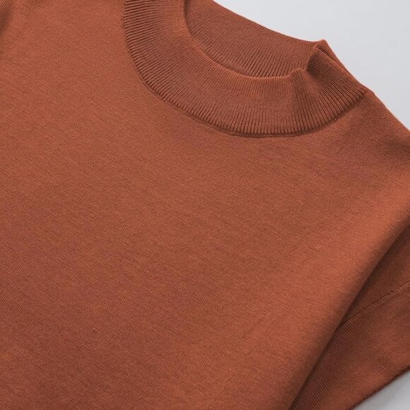 Elegant 2-Piece Summer Sweater Set with Cap Sleeve Top & Bodycon Maxi Skirt - Picture 9 of 9